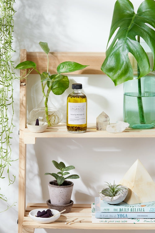 Lavender Calm: Aceite de Masaje Orgánico y Nutritivo