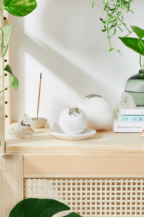 Calm Bomb: Bomba de Baño Orgánica de Lavanda